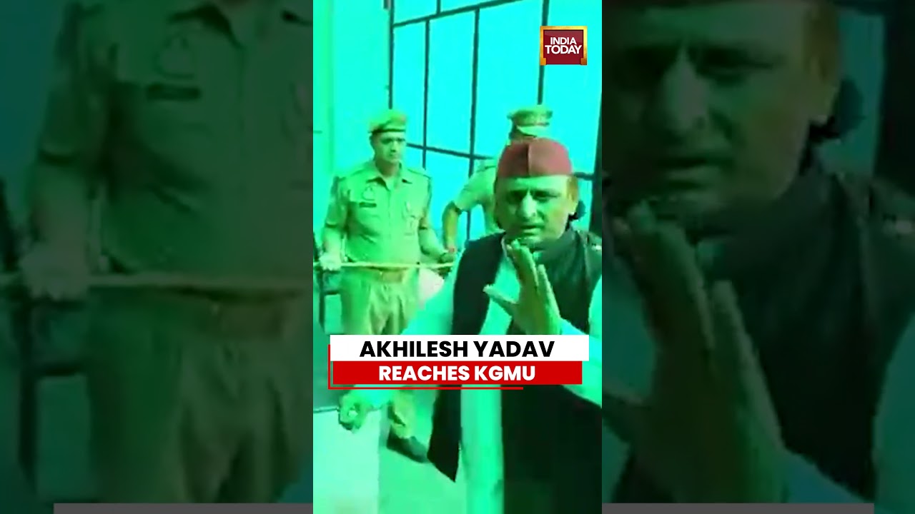 Breaking: Akhilesh Reaches Post-Mortem house after Prateek's death #prateekyadav #akhileshyadav