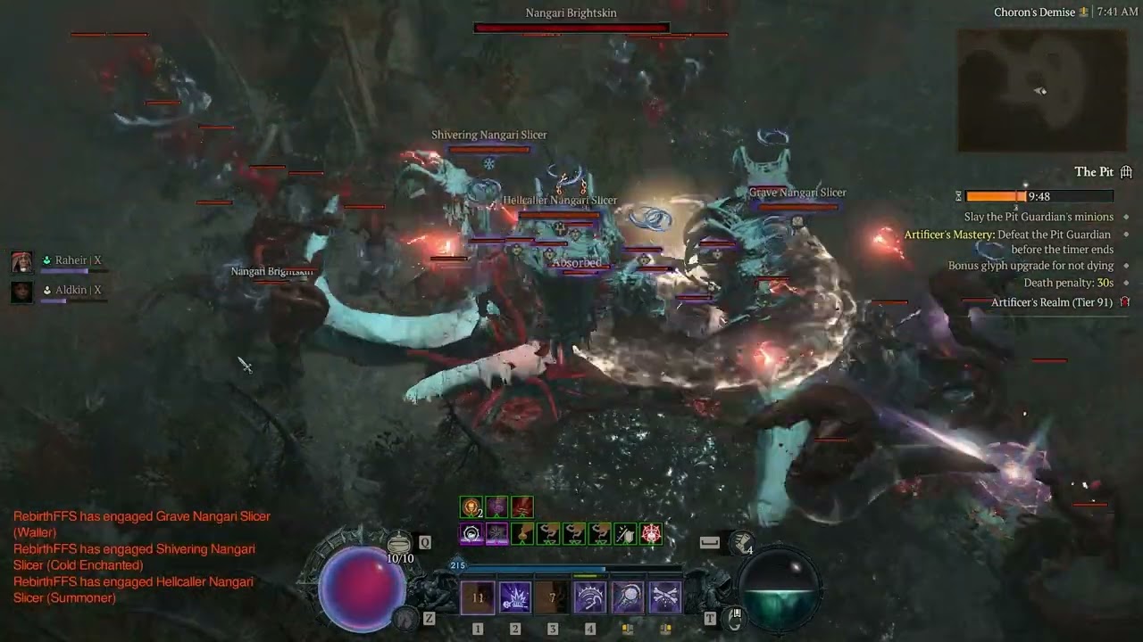 Diablo 4: VoH - Season 09 Necro - Pit 91 (First try)