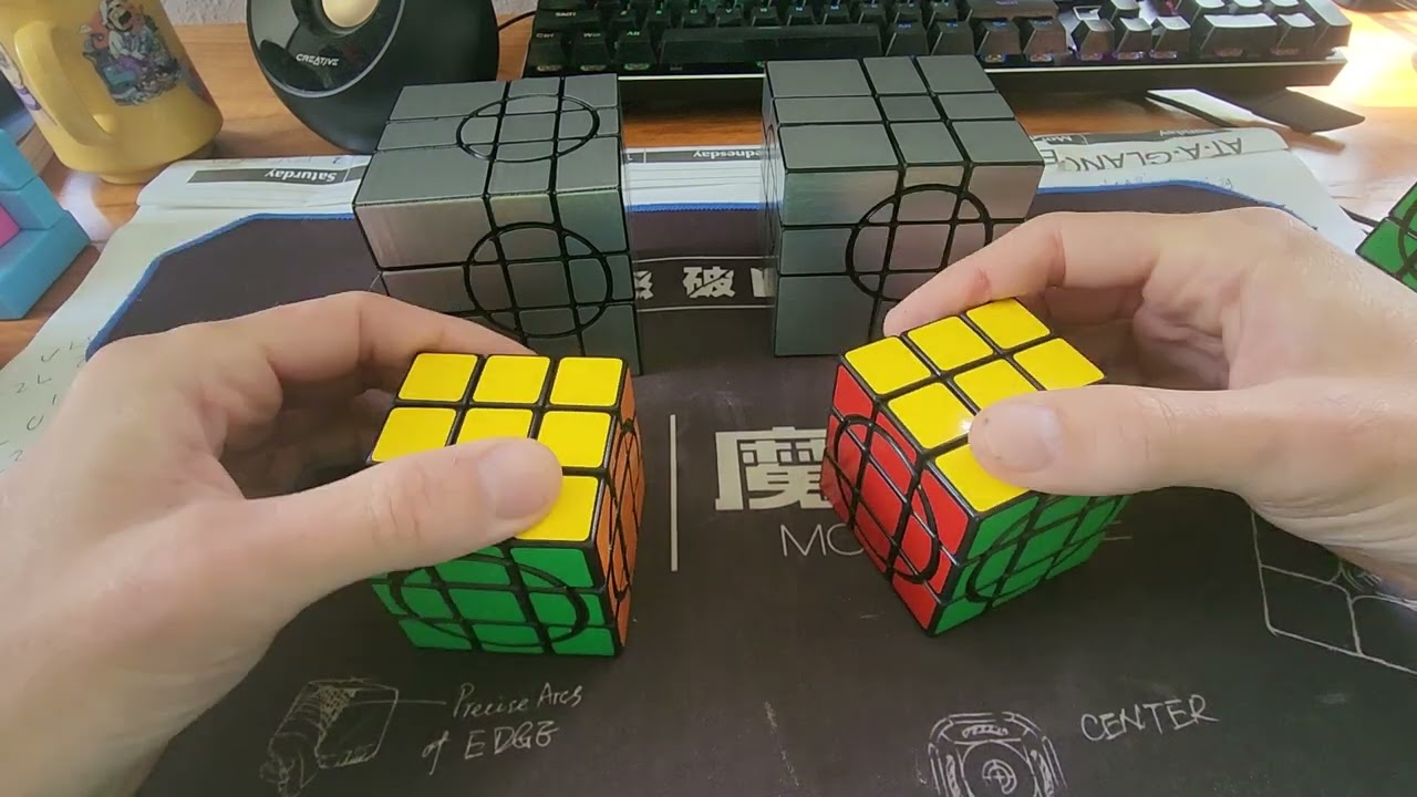 Crazy 3x3 Mirror Cubes