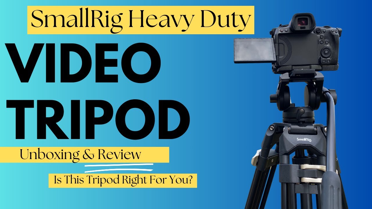 Unboxing & 5 Month Review of the SmallRig Heavy Duty Tripod: Is This the Tripod You Need?