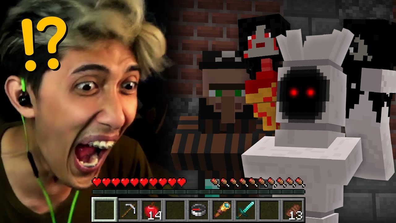 Tanpa Dia Sadari, Aku Tambahin HANTU INDONESIA di Dunia Minecraftnya ..