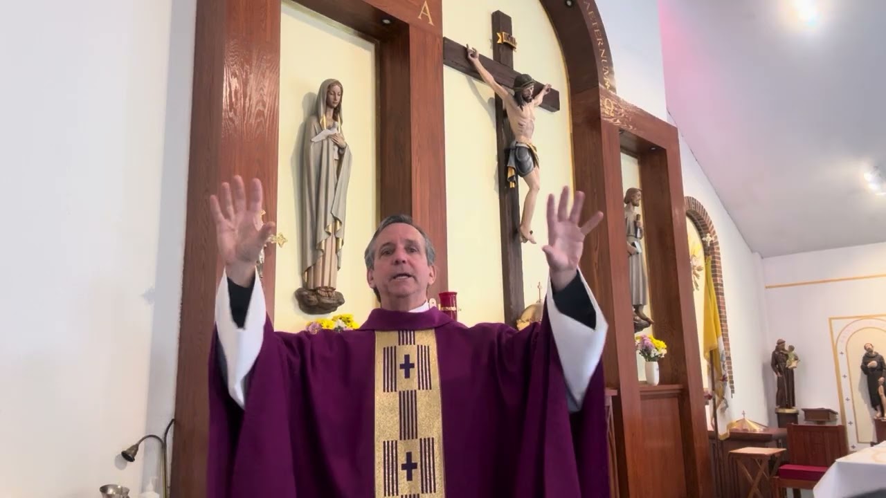 Lent Temptation to jump off temple homily 2of3