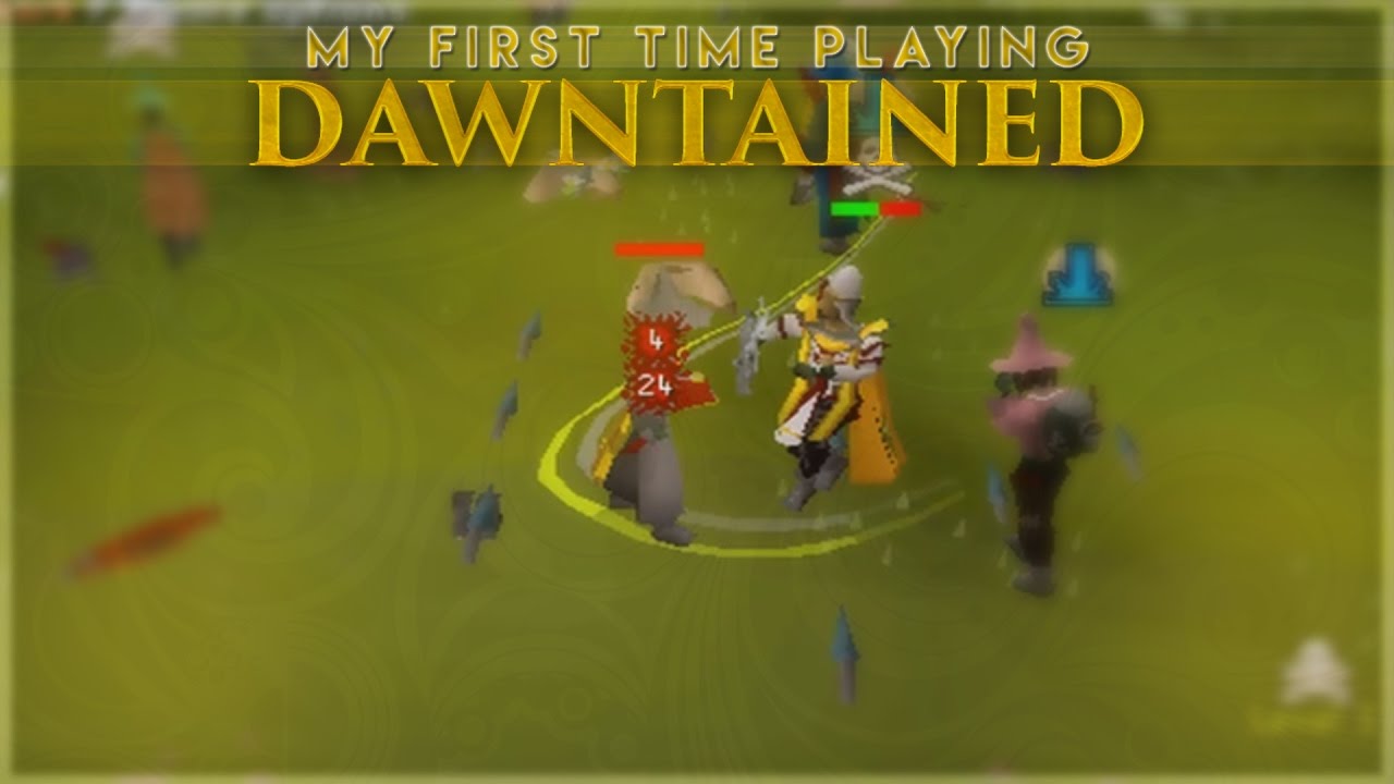 My first time on Dawntained RSPS