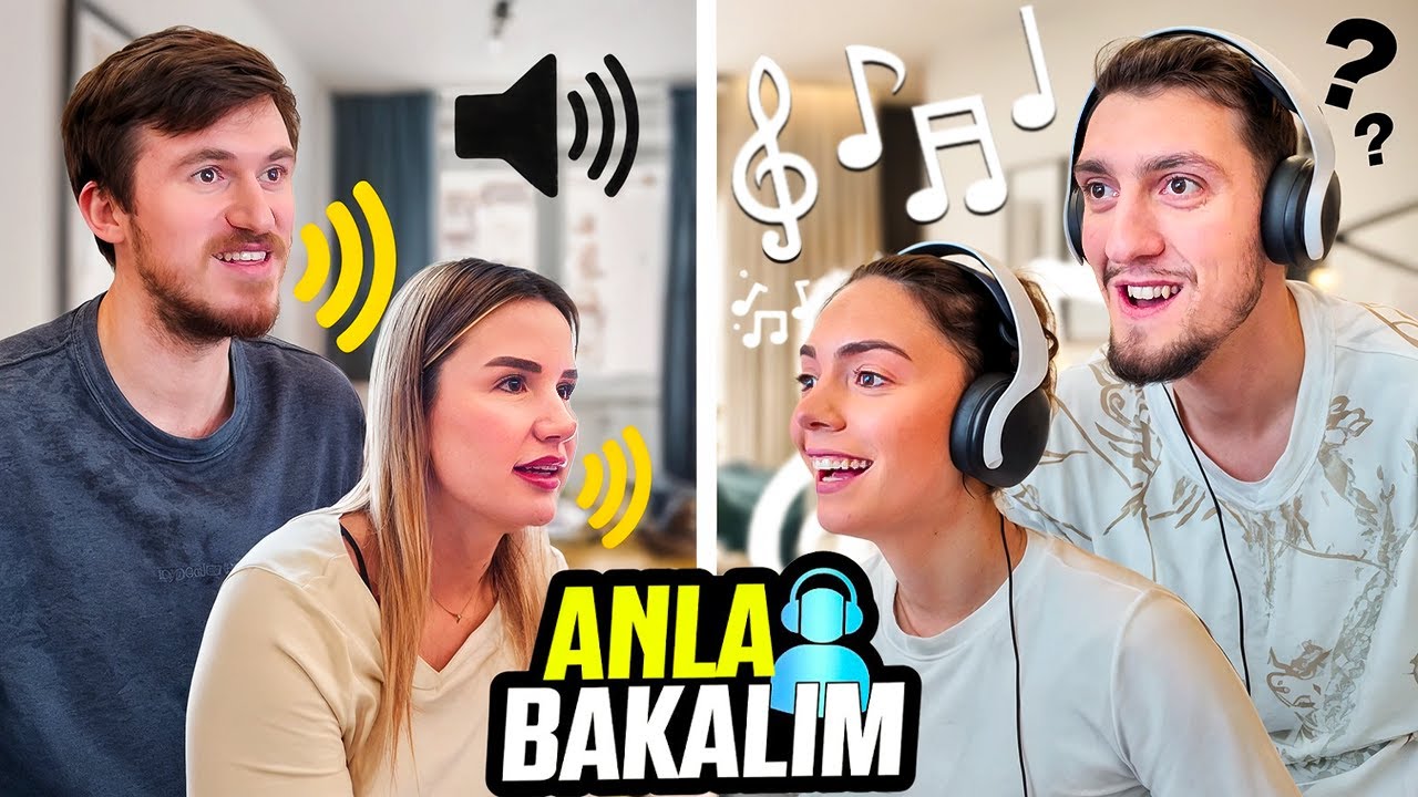 ÇİFTLER YARIŞIYOR! ANLA BAKALIM 🎶🎧🤔