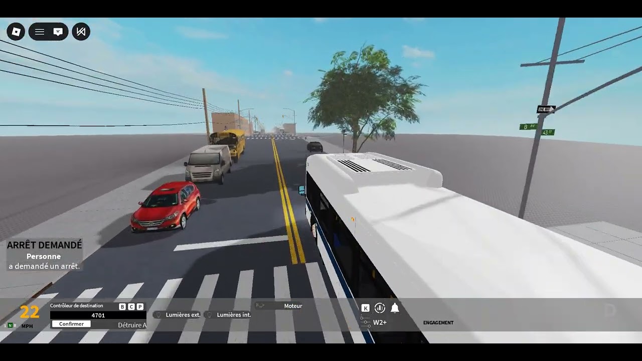 Roblox MTA Bus Freedrive B70 @TheActiveAuntie @SkyOfTheUniverse  the acidented a 2015 NFI XD40