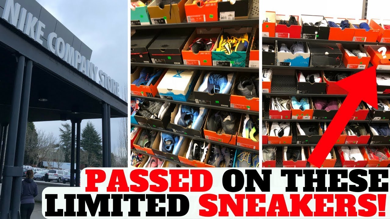 I PASSED ON LIMITED SNEAKERS AT THE NIKE EMPLOYEE STORE!!