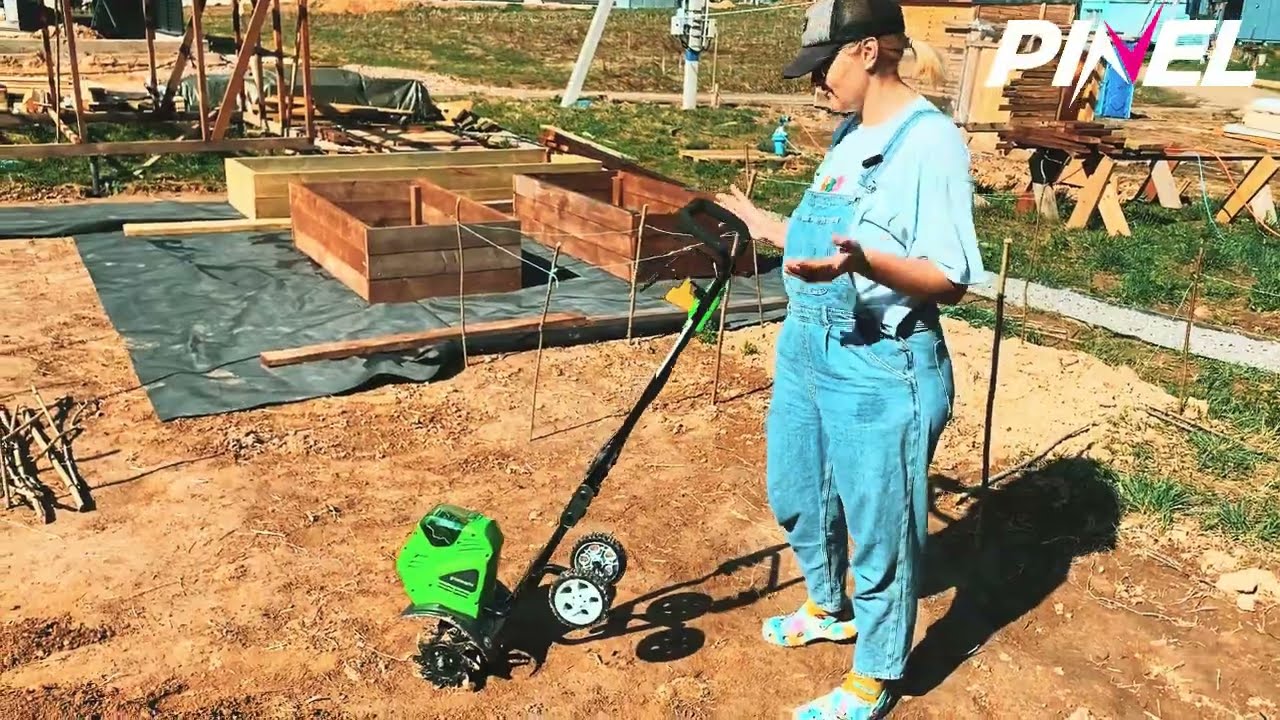Тест-драйв культиватора Greenworks GC82T 82v и Greenworks G40TLK4 40v в реальных условиях
