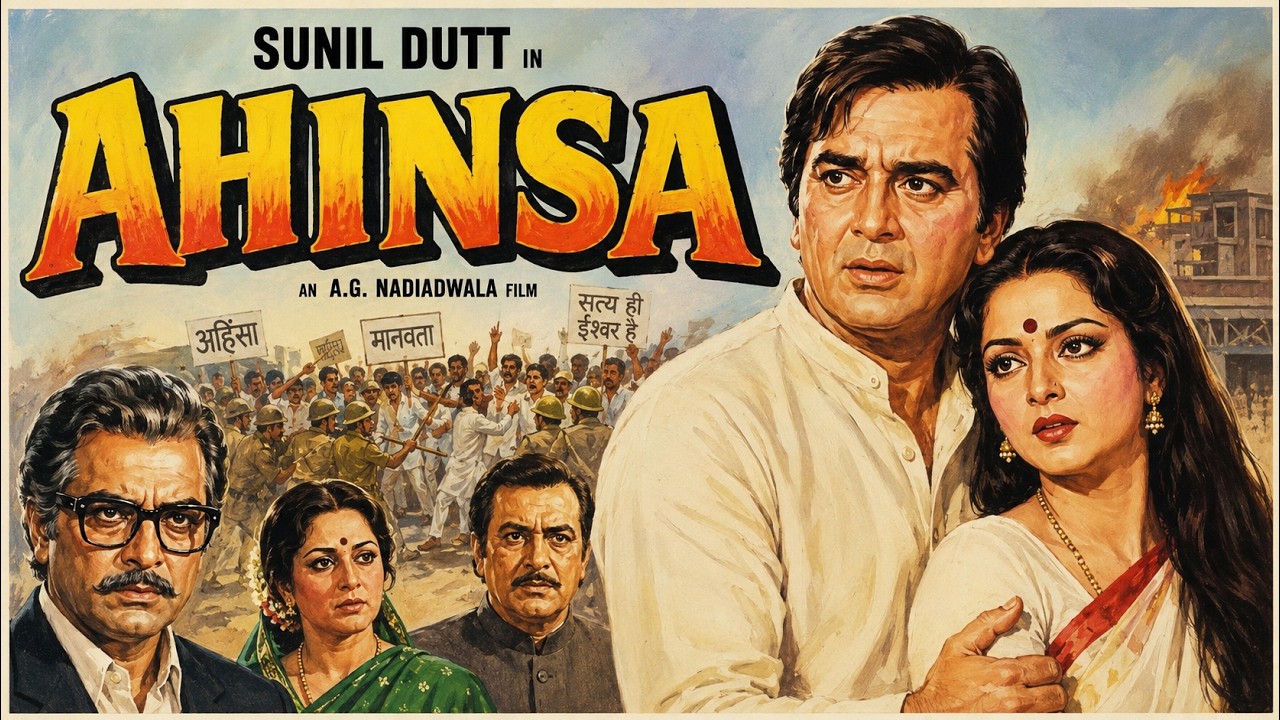Dynamic Duo - Sunil Dutt, Rekha | Ahinsa (1979) Full Movie | Old Hindi Movie