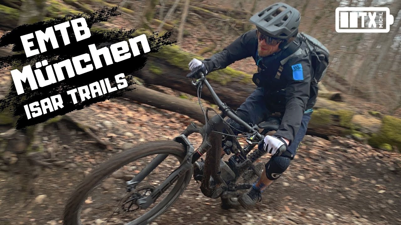 ISAR TRAILS - Macht des überhaupt Bock mit dem E BIKE in MÜNCHEN?