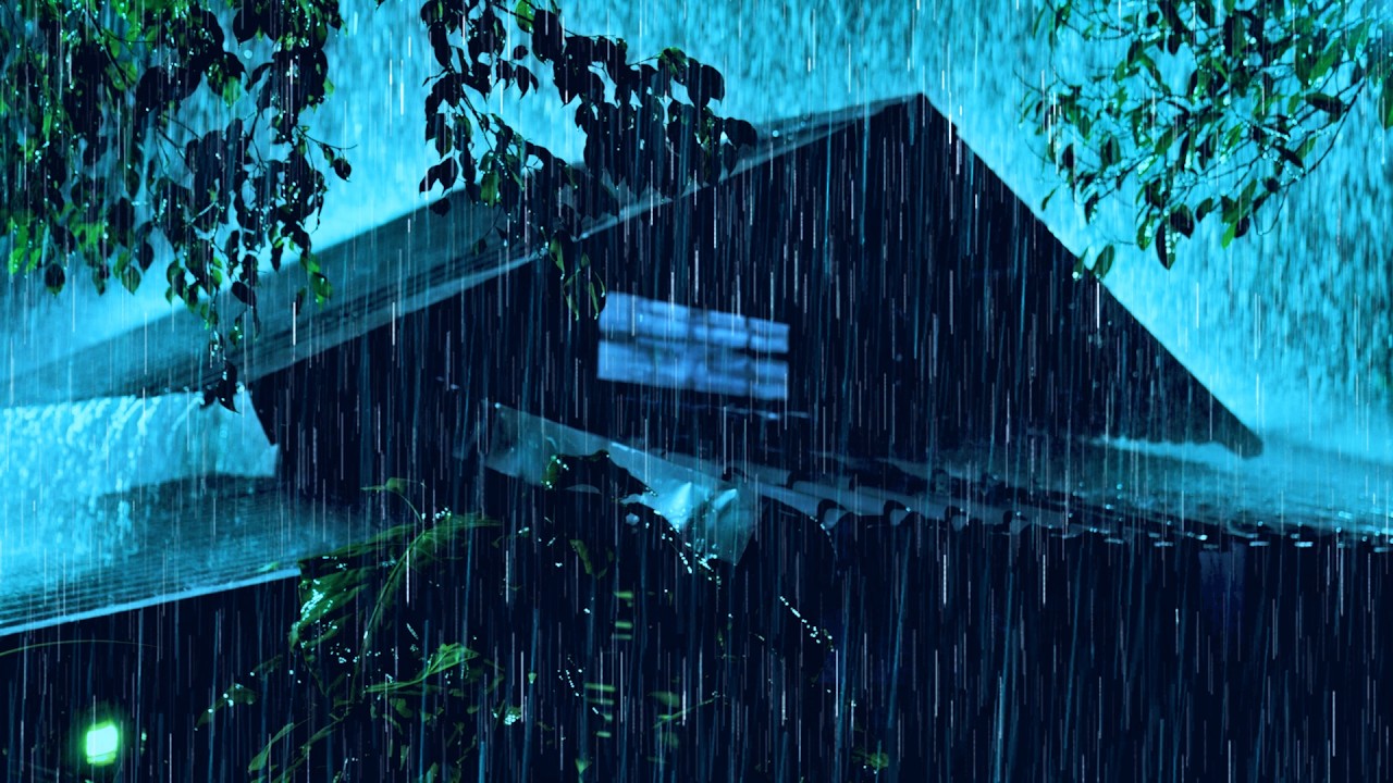 Sin Anuncios | Deja Atrás El Insomnio Para Dormir Profundamente ☔ Fuerte Tormenta Y Truenos