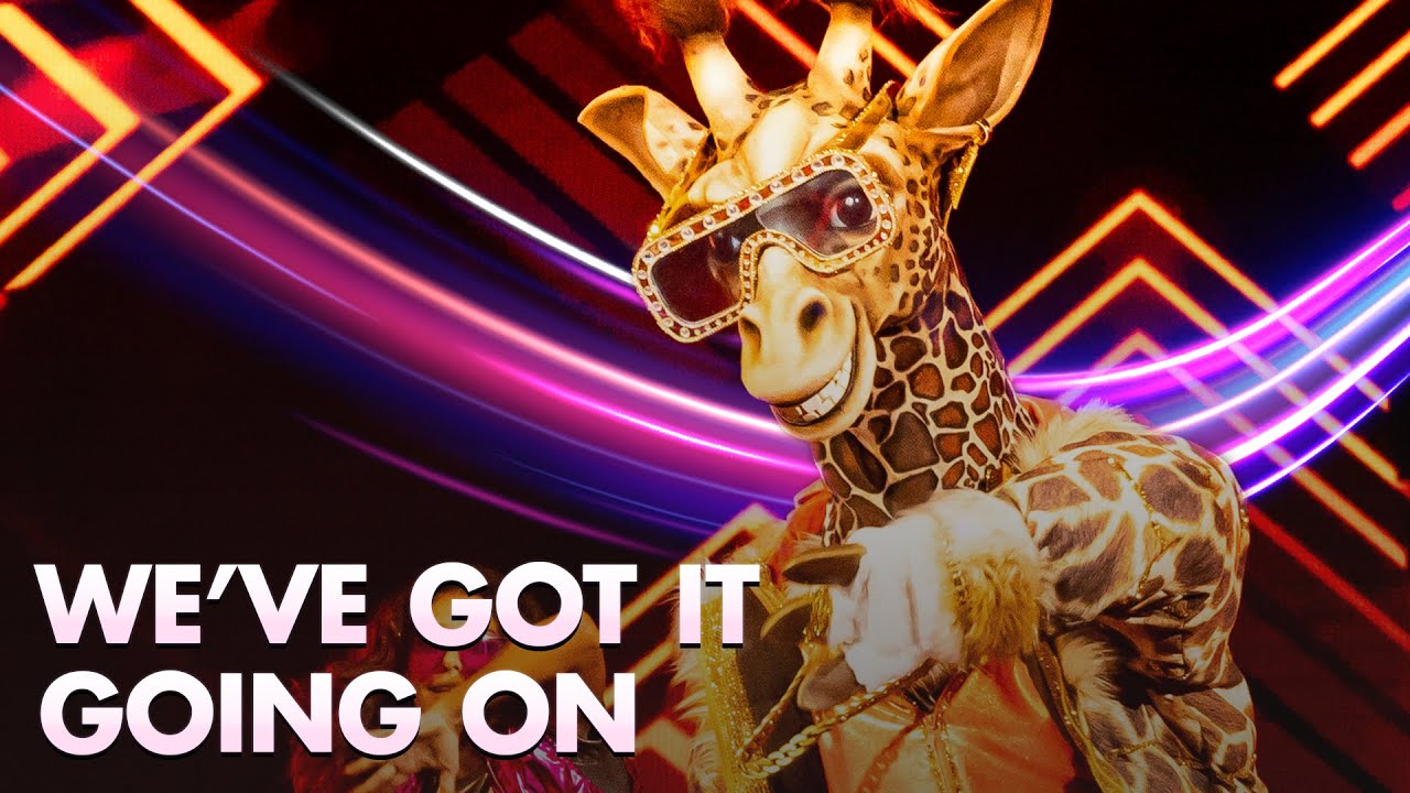 Giraf - ‘We've Got It Goin' On’ | The Masked Singer | seizoen 4 | VTM