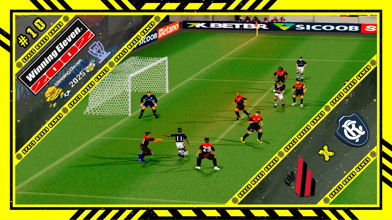 Winning Eleven 2002: Brasileirão 2025 (PS1) ML #10 Athletico-PR x Remo | Rodada 10 | Divisão 2