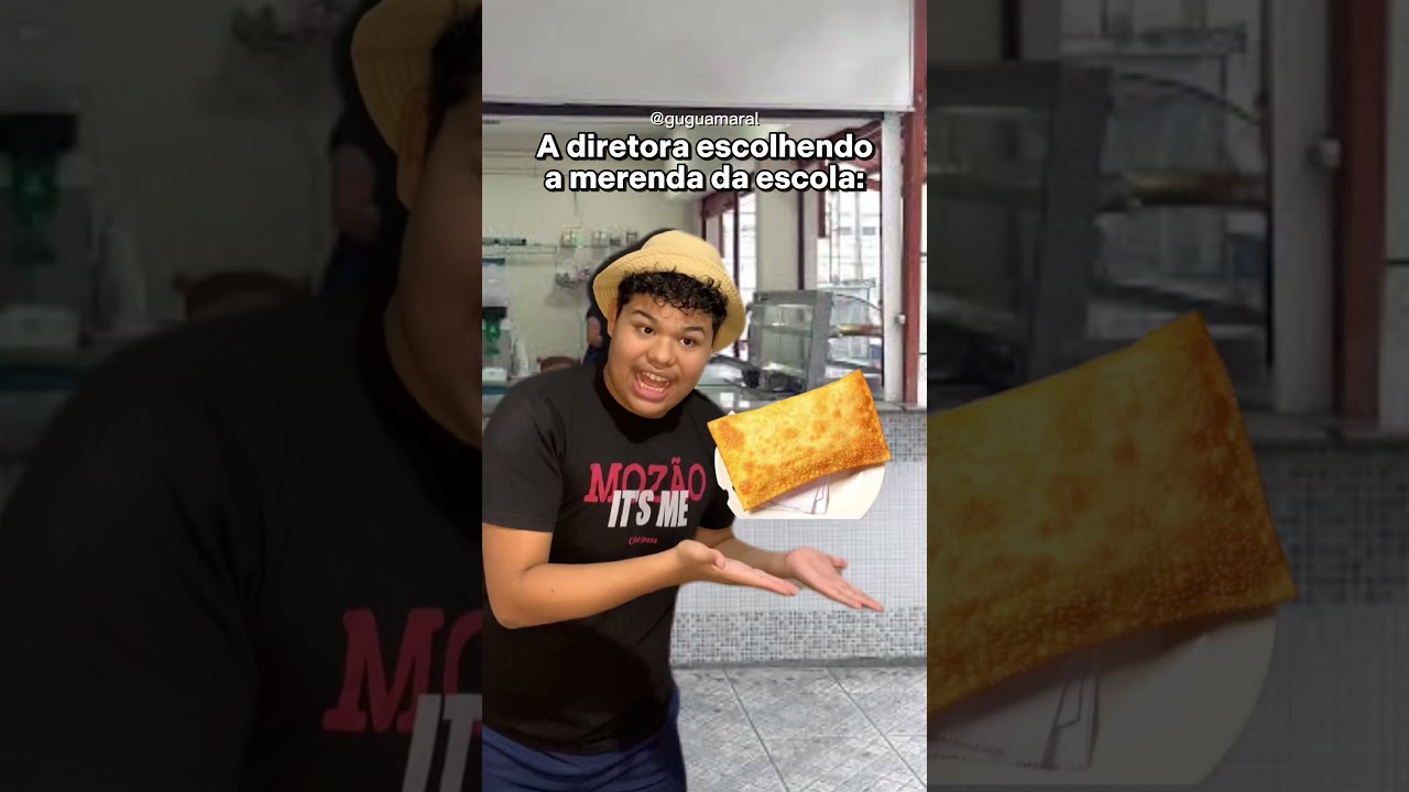Diretora escolhendo merenda da escola - Gugu Amaral #shorts