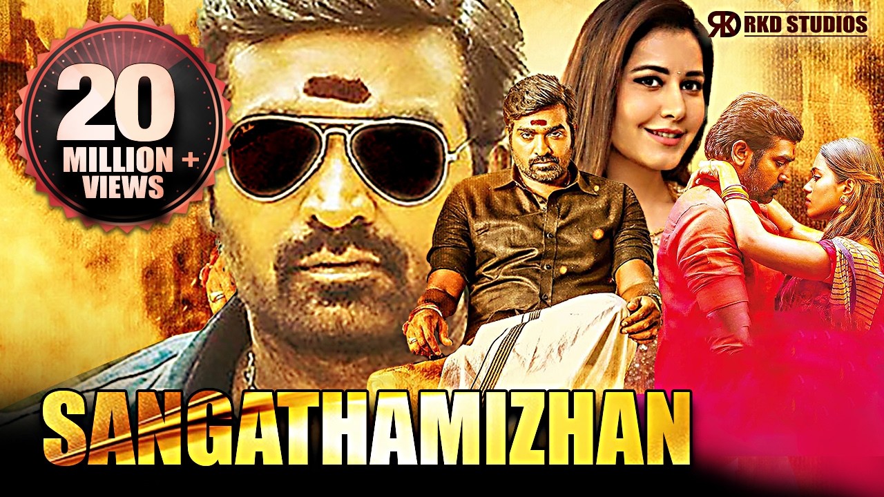 Sangathamizhan (2025) New South Indian Hindi Dubbed Action Movie | Vijay Sethupathi, Raashii Khanna