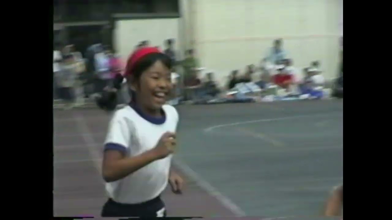 長谷戸小学校運動会（1995.10）