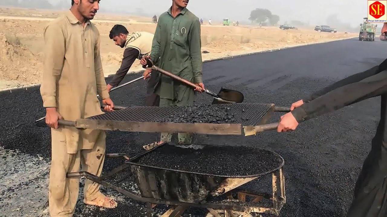 Asphalt Wearing Compaction Process