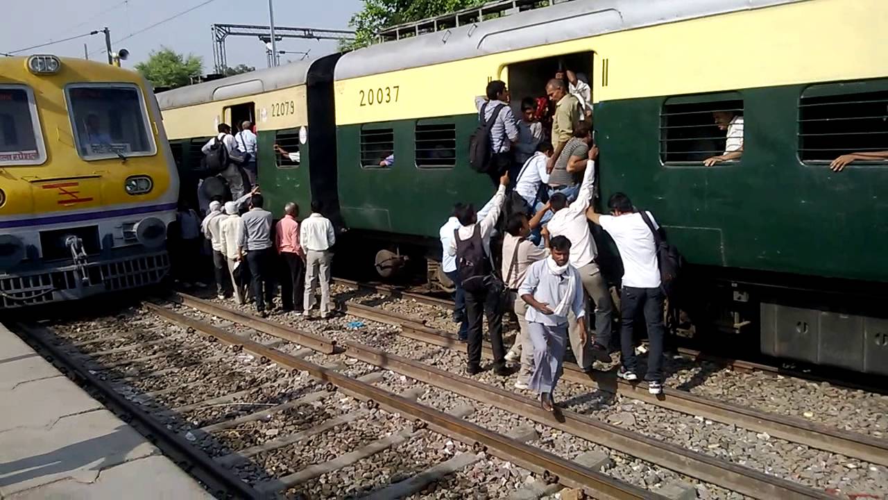 Ladies Special EMU Train Palwal