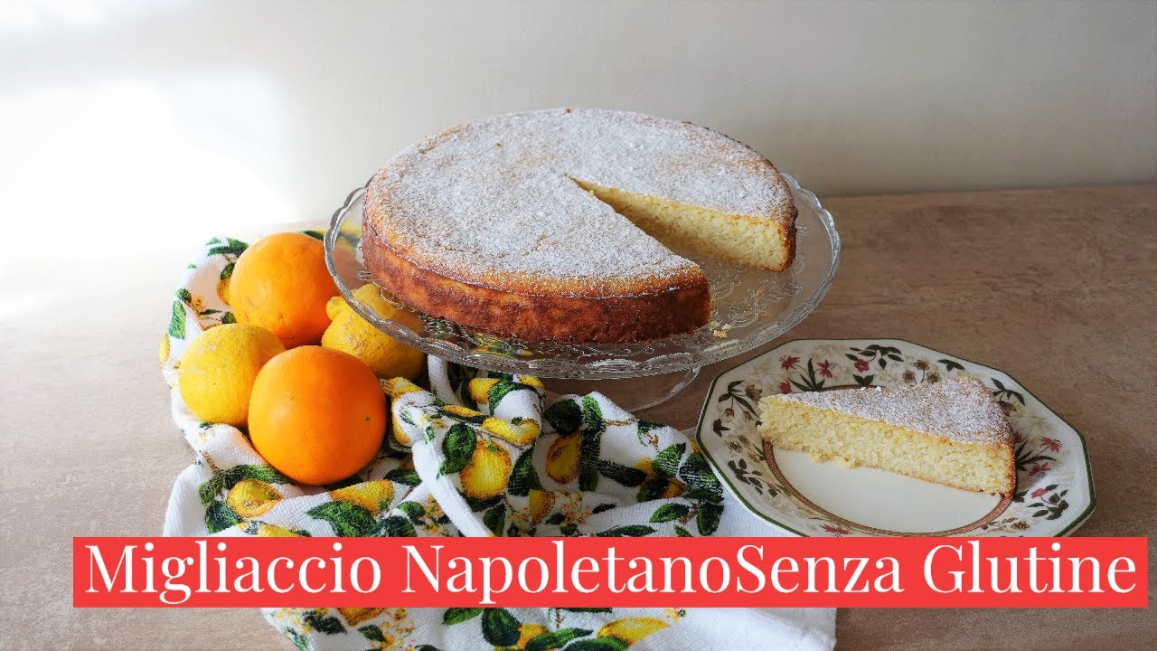MIGLIACCIO NAPOLETANO SENZA GLUTINE-Ricetta facile-Torta di Miglio-Cucina dei Senza