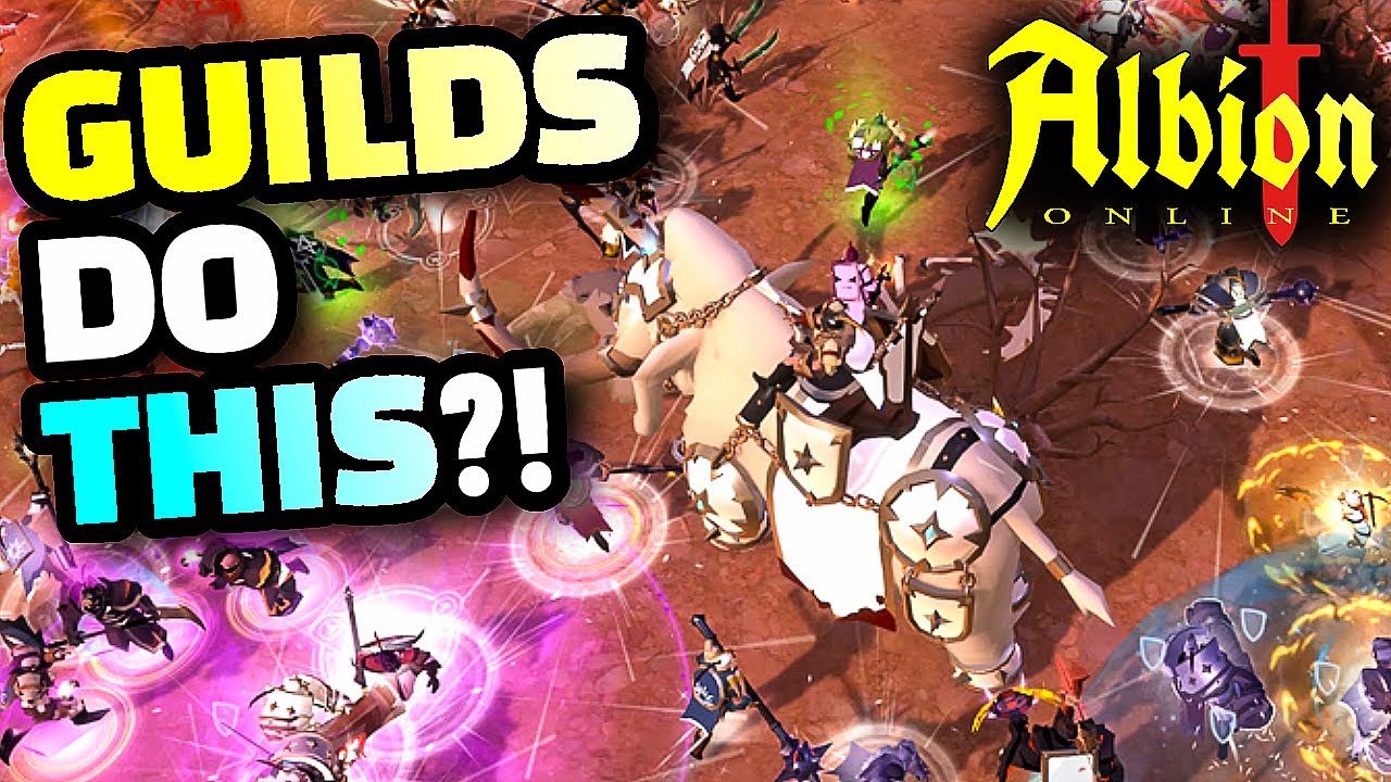 Albion Online: What Guilds ACTUALLY DO In the Black Zone...