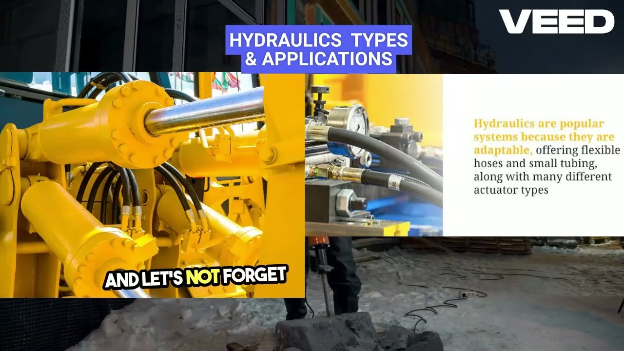 HYDRAULICS TYPES & APPLICATIONS POWERING INDUSTRY EFFICIENCY! SUBSCRIBE! 👍THANK YOU!  @jdtube1000