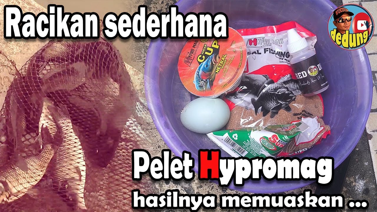 Racikan Sederhana Pelet Hypromag, HASILNYA MEMUASKAN !!!