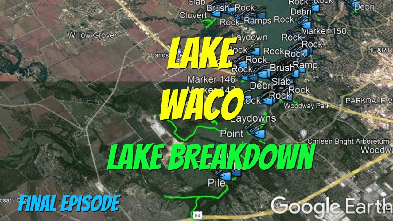 Lake Waco - LAKE BREAKDOWN - We uncover it ALL!!!