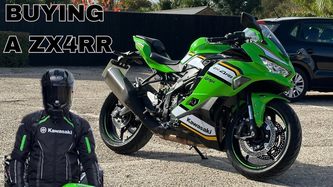 Я купил KAWASAKI NINJA ZX4RR *ДЕНЬ ВЫДАЧИ
