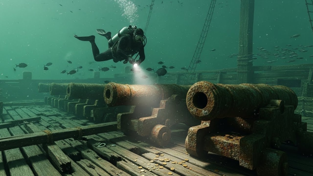 Explored a 17th-Century Shipwreck and Found Hidden Gold!