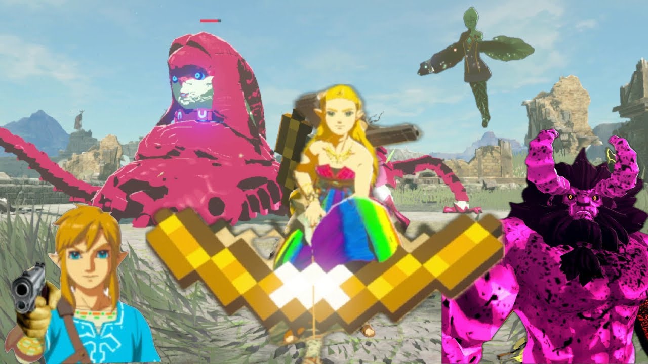 Я попробовал 100 модов для Zelda.