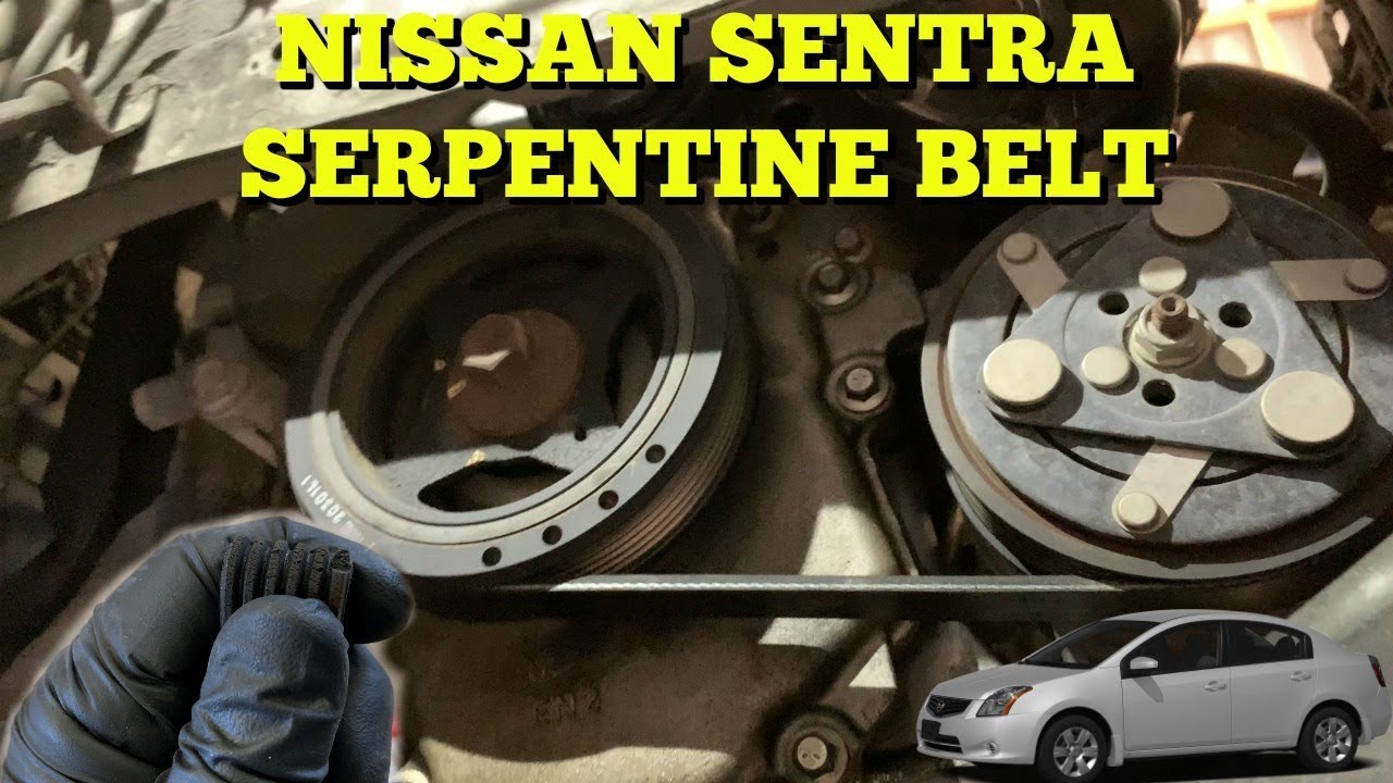 Замена ремня ГРМ и натяжителя Nissan Sentra 2007-2012