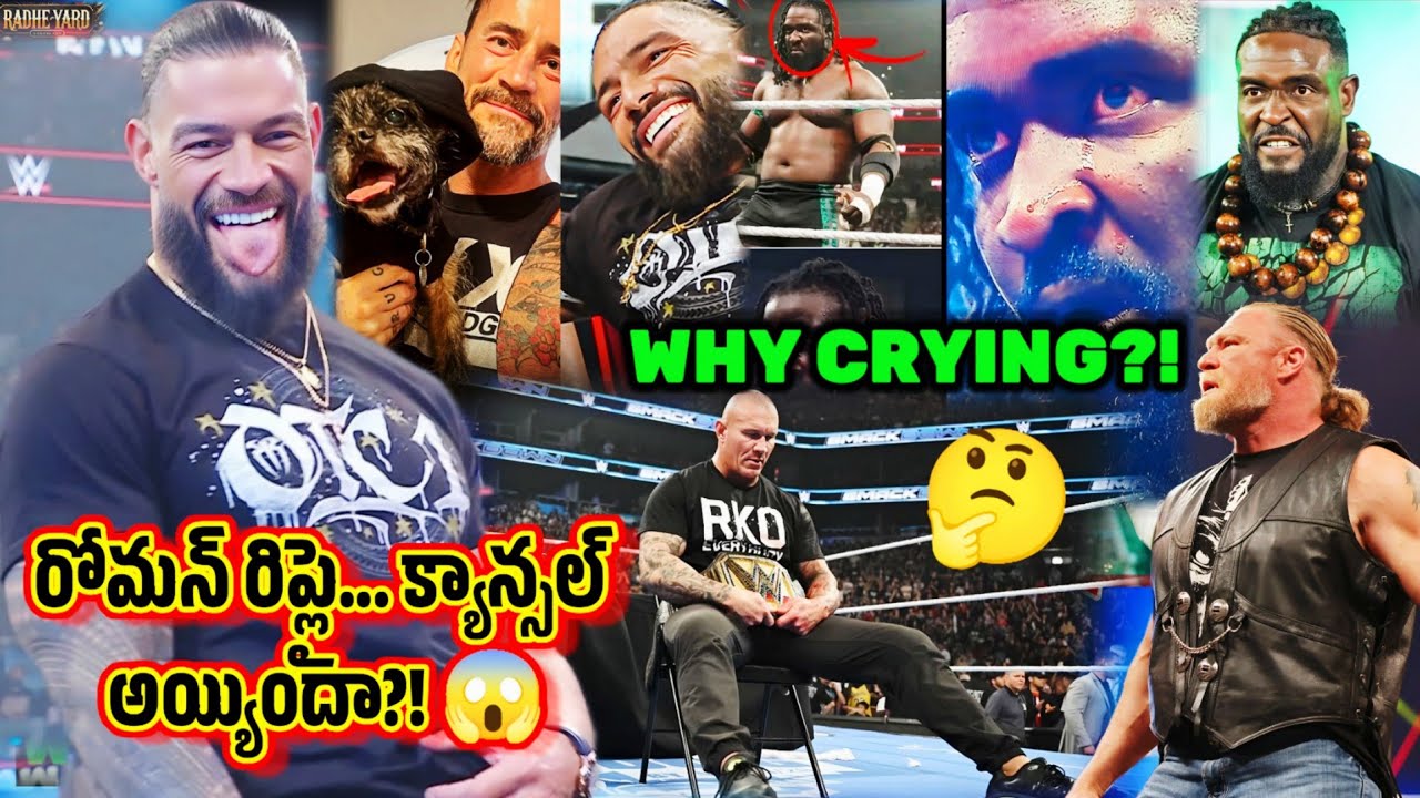 Roman Reigns vs CM Punk Original Plans Revealed 😱Why Oba Femi in Tears After Attacking Brock Lesnar?