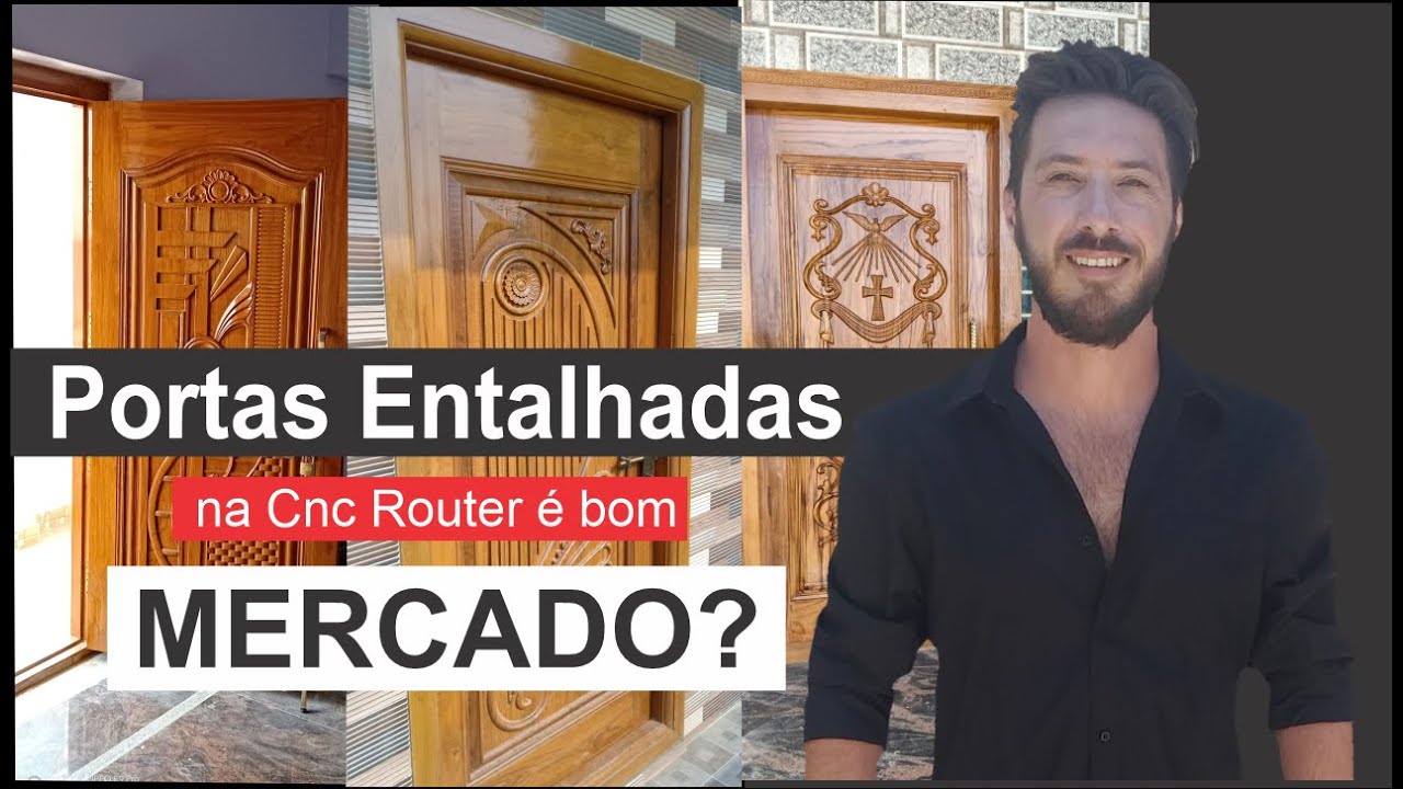 Portas Feita em Cnc Router é Bom Mercado? Vale a Pena Produzir? Dá para Fazer na Laser?
