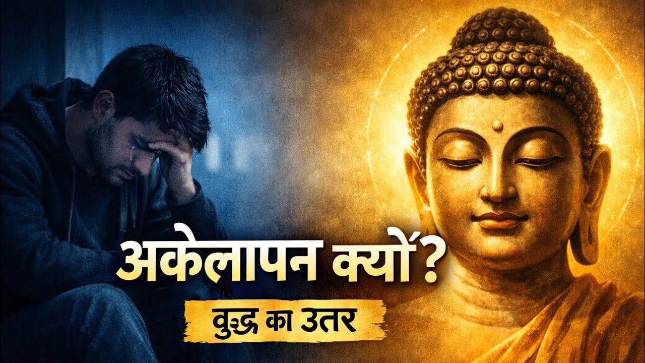 अकेलापन क्यों दर्द देता है? | बुद्ध का उत्तर | buddha motivational story | #zenaura 