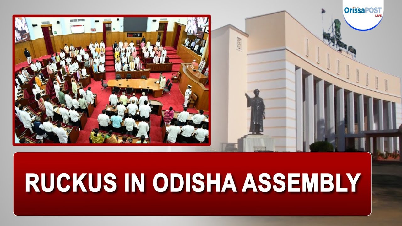 Ruckus in Odisha Assembly