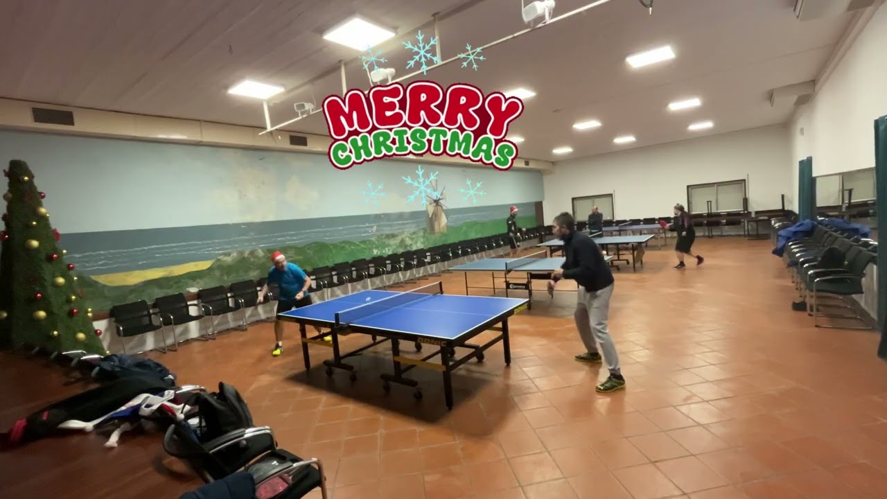 Quem quer treinar na vespera  de Natal? #tabletennis #tenisdemesa #pingpong #tabletennisclub