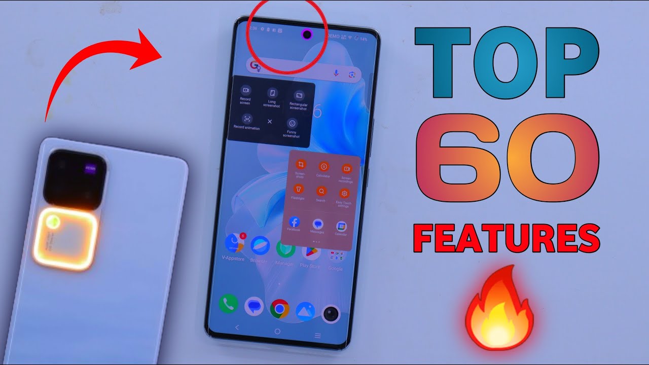 Vivo V30 Pro Tips And Tricks - Top 60++ Hidden Features | Hindi-हिंदी