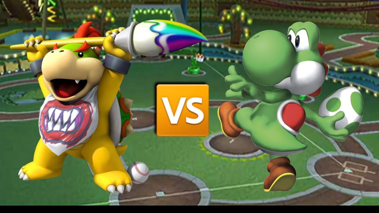 Bowser Jr. vs Yoshi | Mario Super Sluggers #34