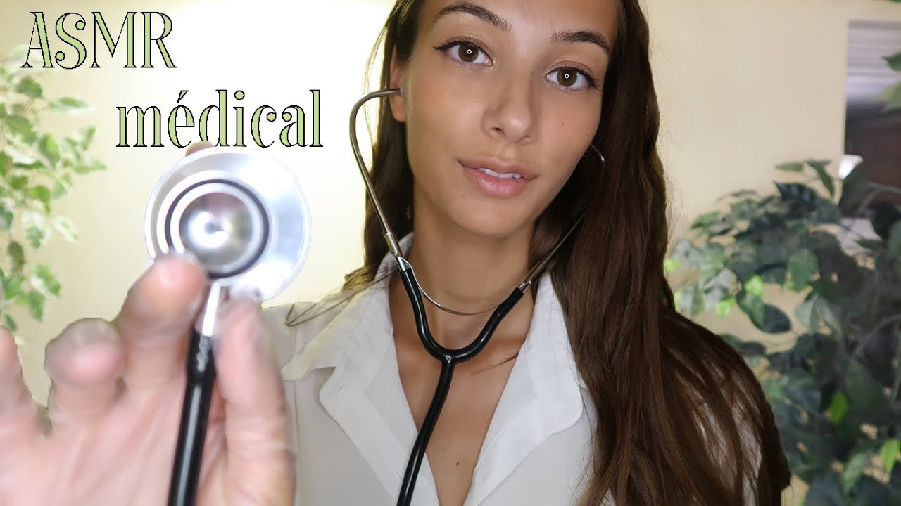 ASMR Français Examen Médical ORL 👂 (Oreille, Nez, Gorge)