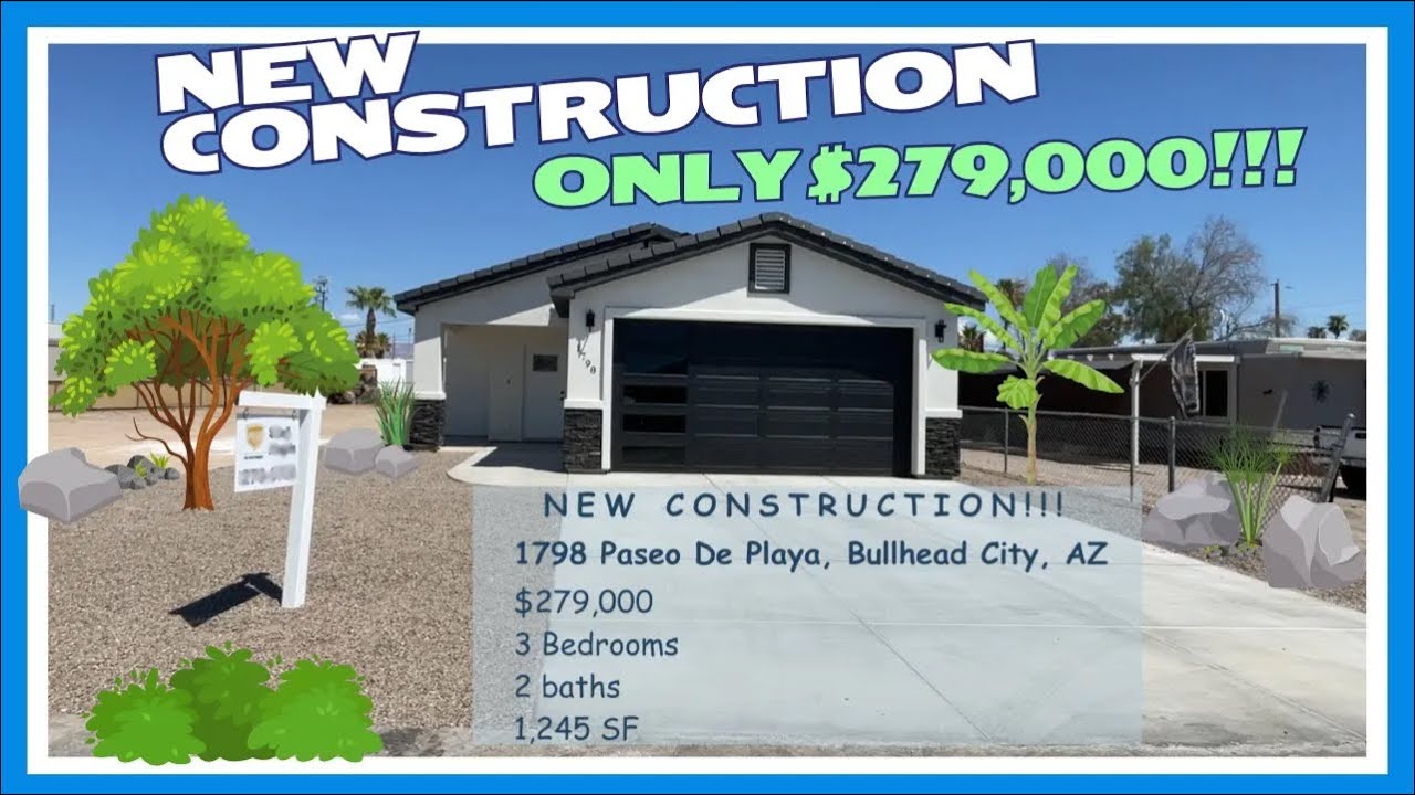 Bullhead City Home for Sale:  1798 Paseo De Playa