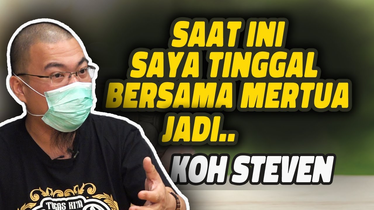 Koh Steven Indra Wibowo tinggal bersama mertua, stlh hampir seluruh hartanya disumbangkan untuk APD