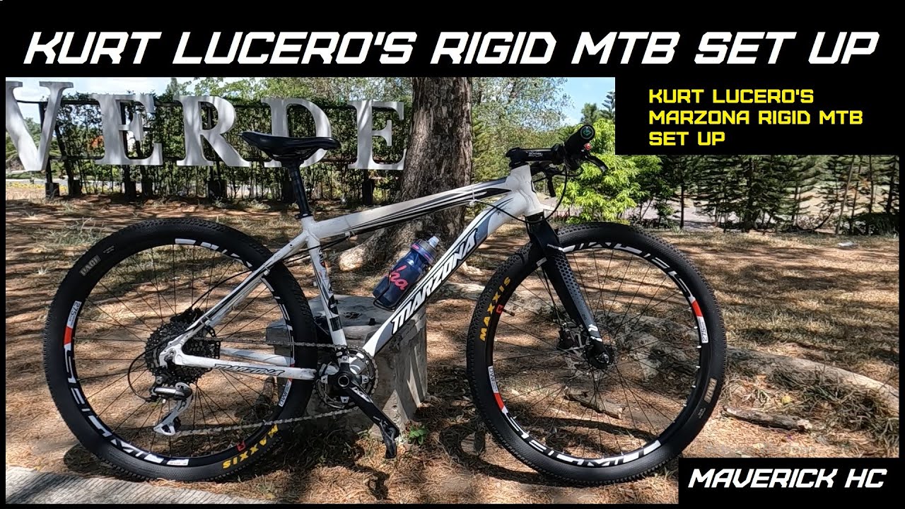 *27.5er na Tires sa 26er na MTB Frame & Rigid Fork*BIKECHECK=MARZONA RIGID MTB SET UP BY KURT LUCERO
