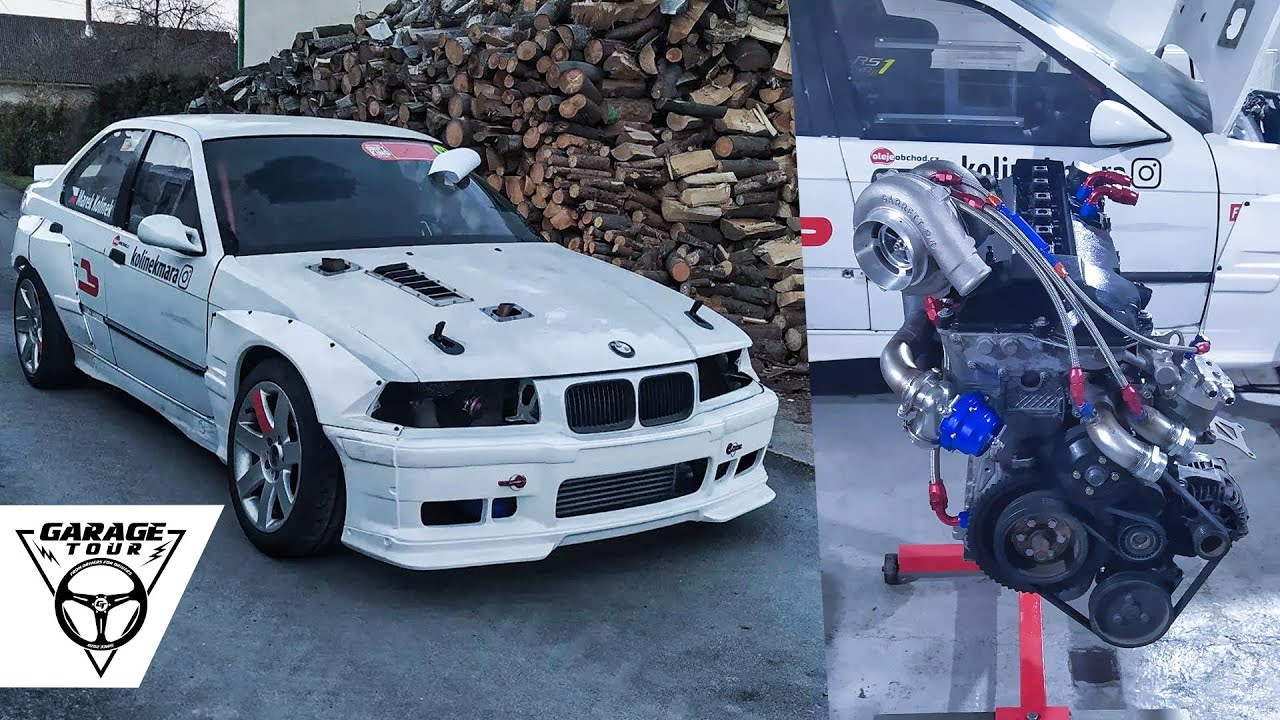 Tahle E36 turbo bude úplný nesmysl! | Garage tour