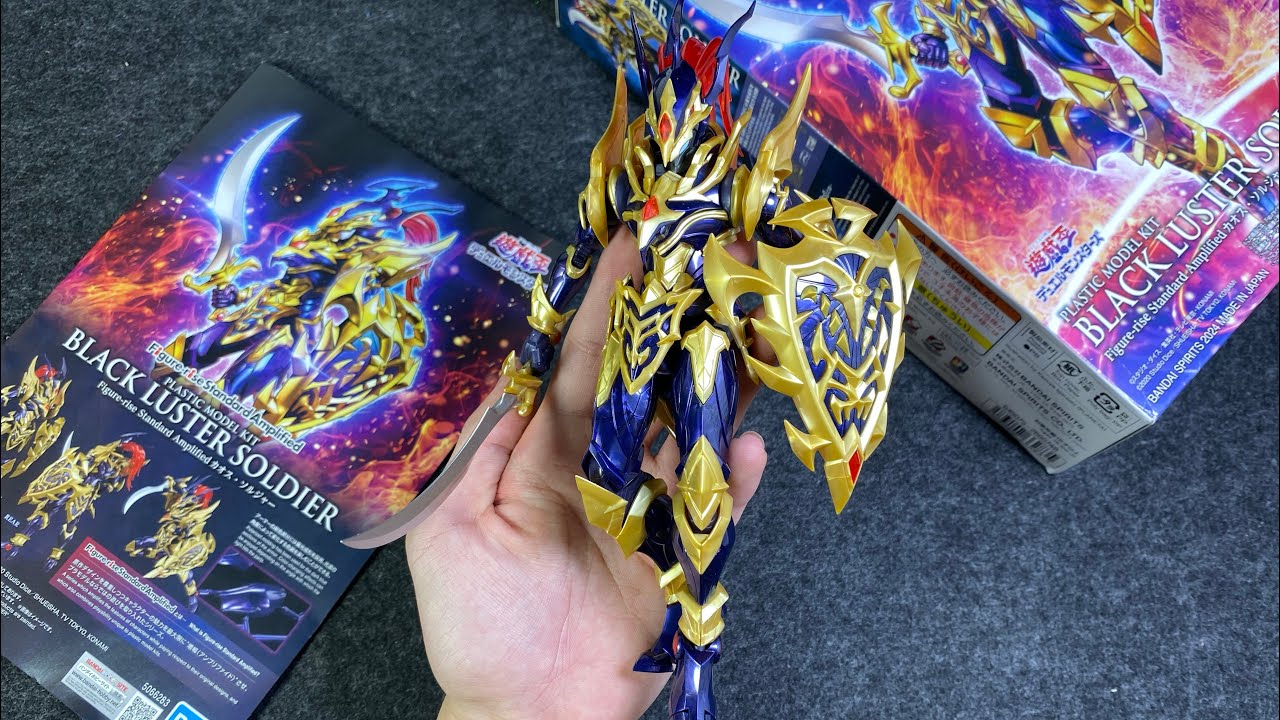 [ASMR BUILD] BLACK LUSTER SOLDIER - FIGURE RISE STANDARD AMPLIFIED