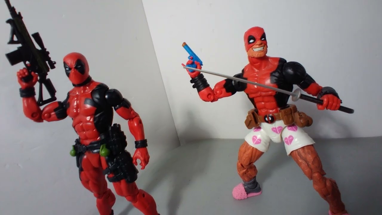 ACTION FIGURE OBSESSION! MARVEL LEGENDS BOXER SHORTS DEADPOOL! MS. LION! 
