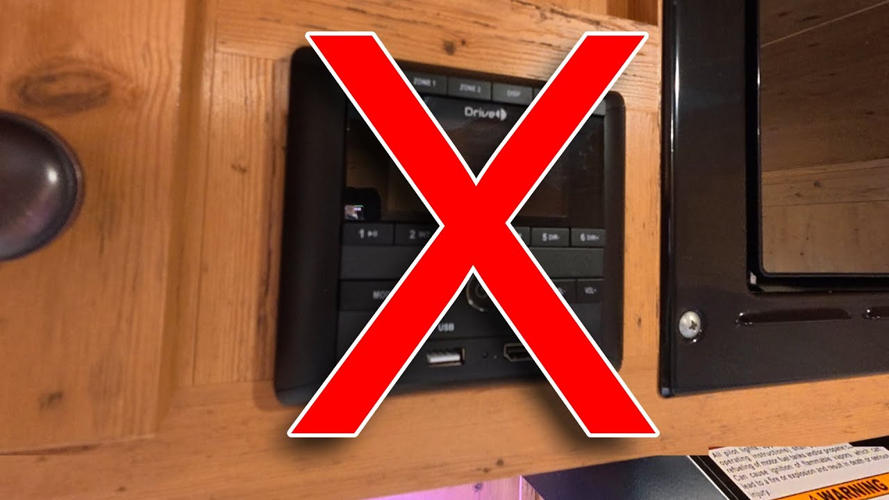 Извлечение радио из моего автоприцепа — это мусор! — Замена на USB-розетку