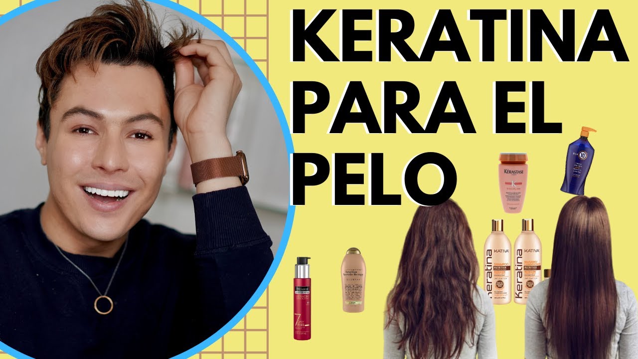 6 productos con keratina para alisar el cabello en casa ✨ ¡Resultados sin ir al salón!