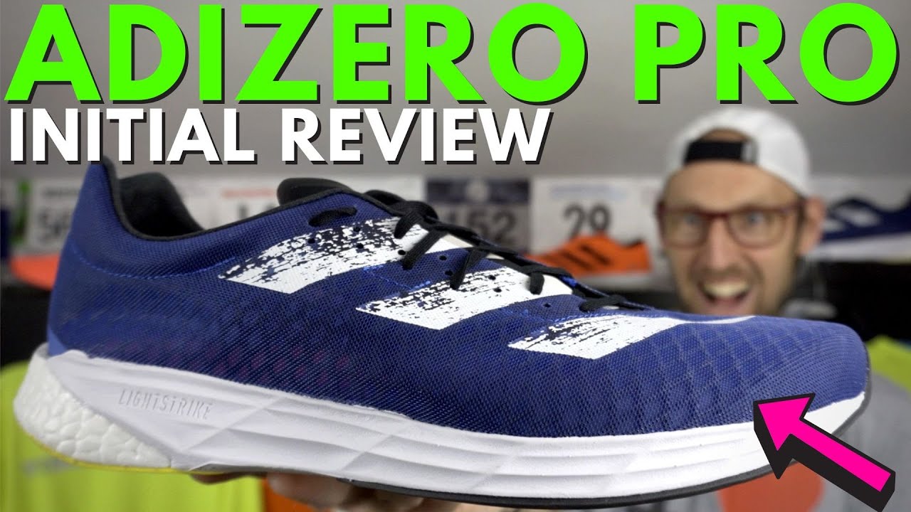 Adidas Adizero Pro Review | Best distance running shoe? | Carbon plate shoe | eddbud Initial review