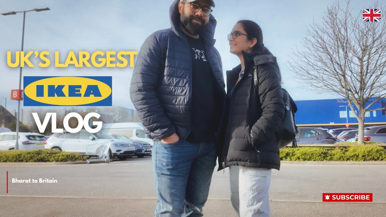 Exploring UK's Largest IKEA for New Home Ideas | Best IKEA Finds + Indian Food 🇬🇧
