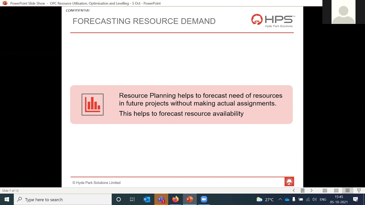 Oracle Primavera Cloud - Resource Management