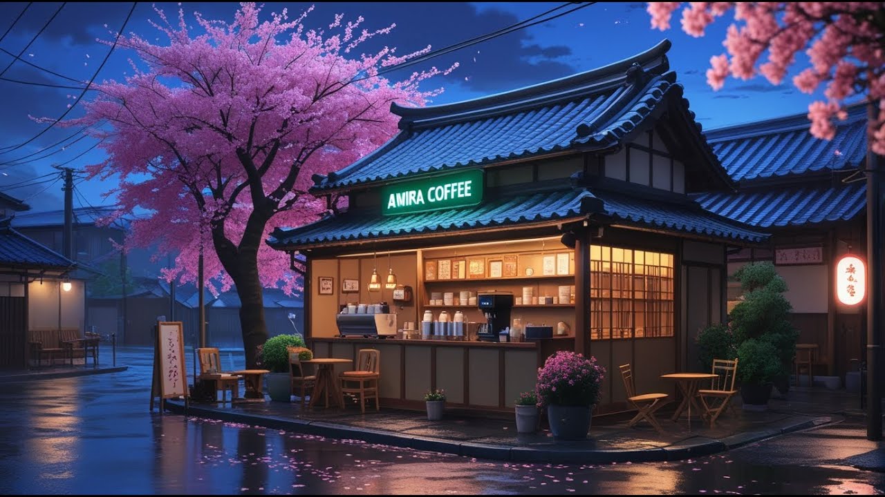 Chill Japanese Street Beats in the Rain ☔ Vintage 90s Shibuya with Lofi Aesthetic